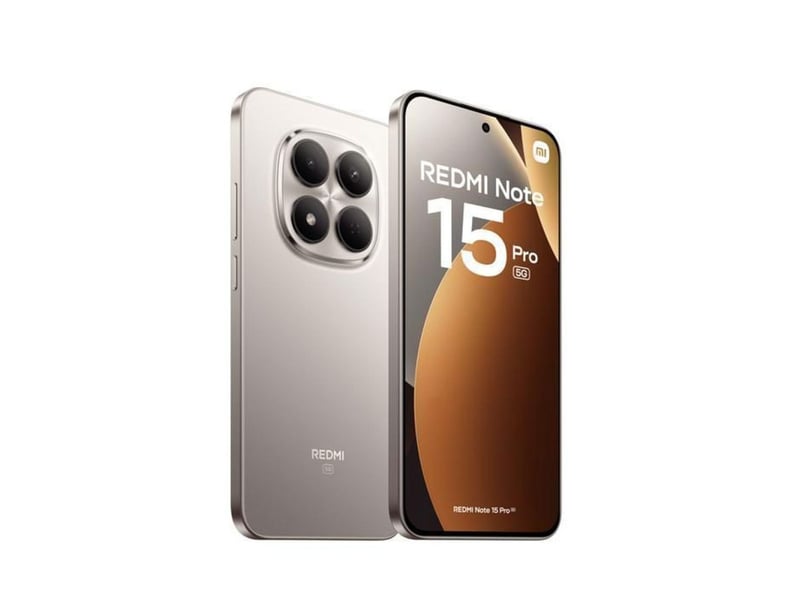  Smartphone 5g redmi note 15 pro 12 go 512 go titane, écran 6,83 1,5k amoled 120 hz, appareil photo 200 mp 421705_AACIB90956_6_DROPFR - Conforama B