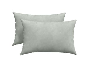 Lot de 2 coussins de canapé, coussins décoratifs gris clair 60 x 40 cm cf59071