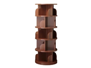 Bibliotheque coloris marron 5 étagère(s) <strong></strong> <strong></strong> - 46 cm x 157 cm