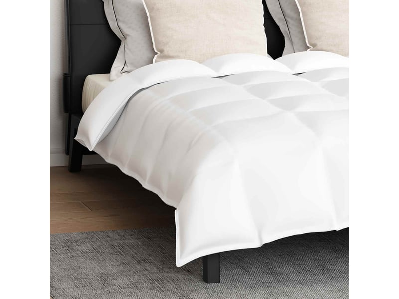  Ensemble de duvet avec oreiller 3 pièces - couette blanc plume de canard  - Conforama D