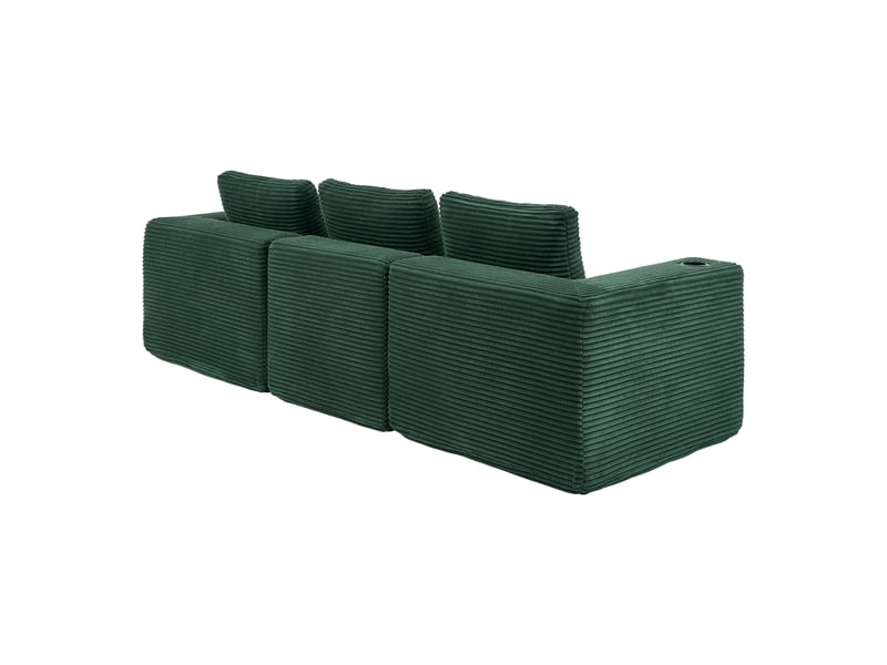  Canapé 2 places, canapé de salon, 265 cm, porte-gobelets, mobilier pour espace de vie, pour salon et séjour  - Conforama B