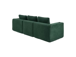 Canapé 2 places, canapé de salon, 265 cm, porte-gobelets, mobilier pour espace de vie, pour salon et séjour