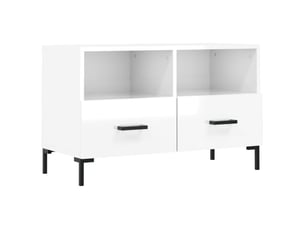 Meuble tv coloris blanc 80 cm <strong></strong>  <strong></strong>