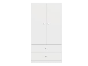 Armoire dressing, 70x40x170 cm, blanc