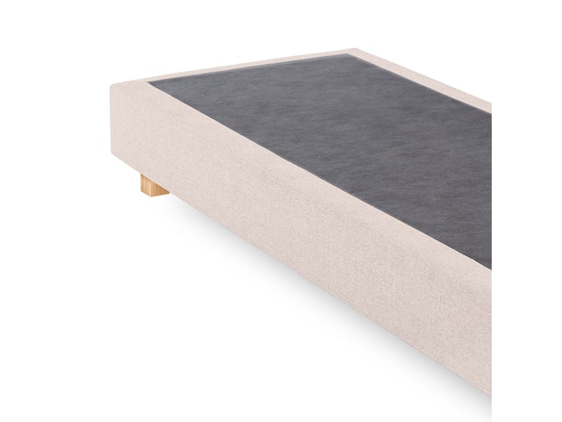  Sommier tapissier 80x200 cm beige - confortluxe  - Conforama C