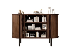 Buffet    MODENUIT   - 120 cm coloris bois foncé 
