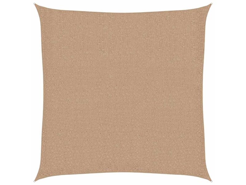  Voile d'ombrage - voile d'ombre - voile parasol 160 gm² taupe 2,5x2,5 m pehd  - Conforama A