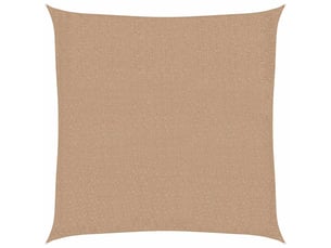 Voile d'ombrage - voile d'ombre - voile parasol 160 gm² taupe 2,5x2,5 m pehd