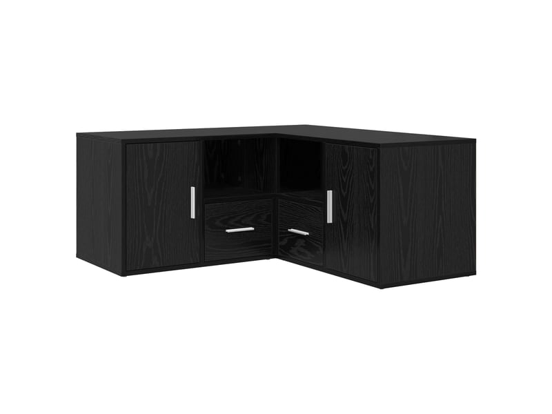  Meuble d'angle noir  - Conforama E