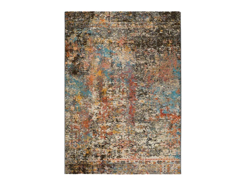  Tapis rectangulaire atticgo karia multi 100% polypropylène heat-set frisé, envers jute Karia 16561 - Conforama A