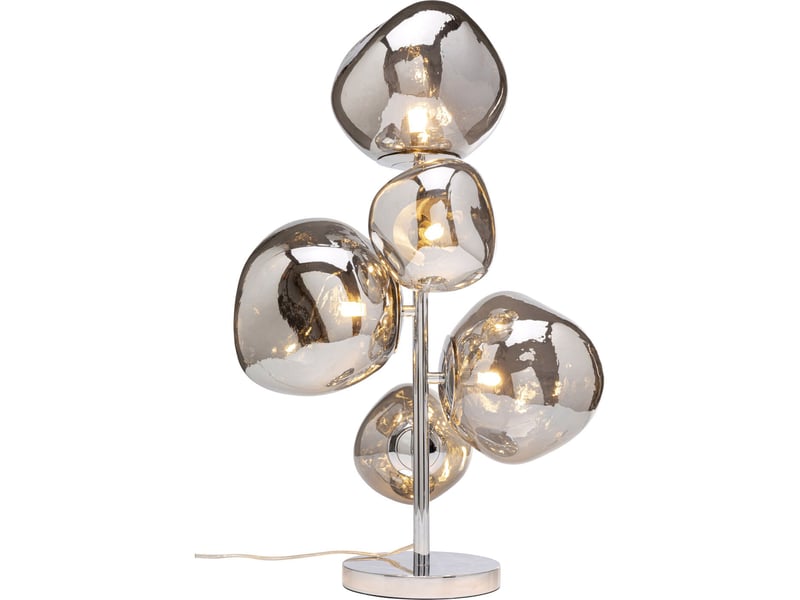 lampe burbuja 65cm chromée  - Conforama E
