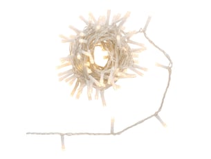 Guirlande lumineuse d'extérieur 5 m 67 led fil transparent 13 fonctions avec minuteur sur secteur