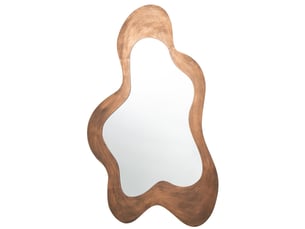 Miroir mural organique wanda 163cm bronze
