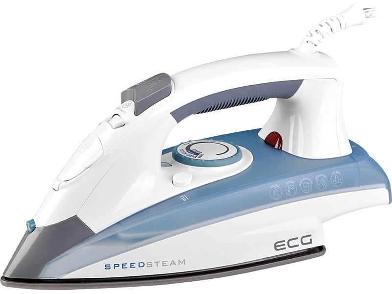  Fer à repasser vapeur ecg nz 190 2000 w à semelle céramique antiadhésive  - Conforama A