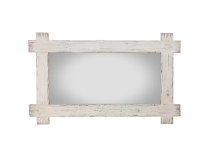 Miroir  à fixer coloris blanc <strong>WANDERLUST DECO</strong>  <strong></strong> - 198 cm x 4 cm