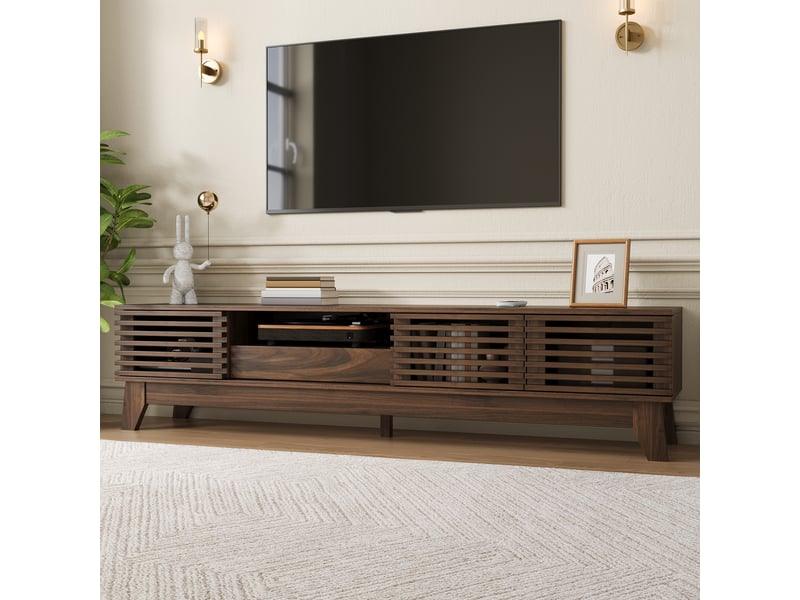  Lit capitonné double 180x200 cm en velours beige, lit fonctionnel hydraulique avec sommier à lattes, tête de lit rembourrée et grand rangement  - Conforama E