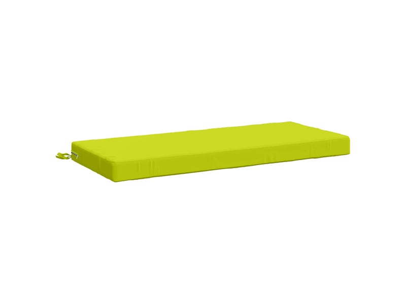 Coussin de banc, coussin d'assise, coussin de canapé soest 100 % polyester vert vif. 120 x 50 x 8 cm cf53749 - Conforama A