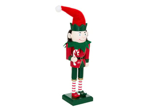 Casse-noisette de noël elfe h. 25,5 cm