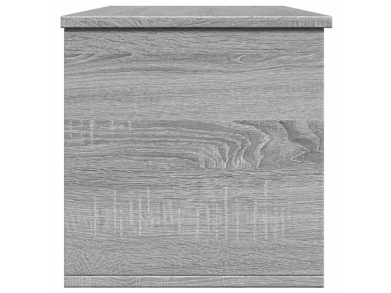  Boîte de rangement, coffre de rangement sonoma gris 102x35x35 cm bois d'ingénierie  - Conforama E