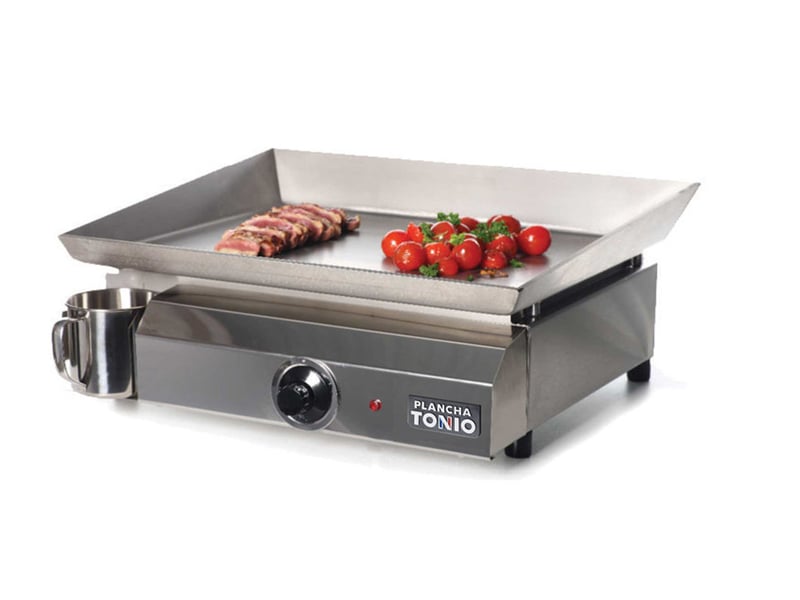  Plancha électrique electica pl2 - inox - 1 résistance - pour 2 à 6 personnes  - Conforama A
