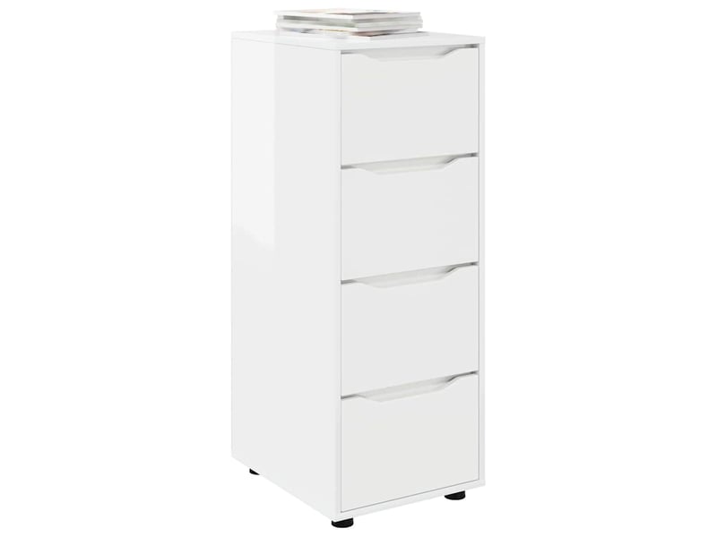  Armoire de rangement, commode de rangement 40 x 48 x 105 cm bois d'ingénierie shl5194  - Conforama C