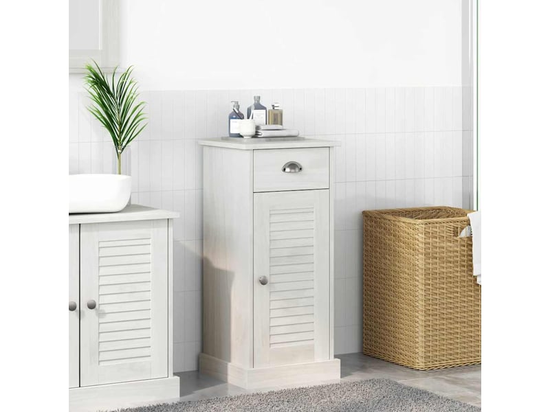 Armoire de salle de bain, cabinet de salle de bain avec tiroir vigo marron et marron miel cf65038 - Conforama B