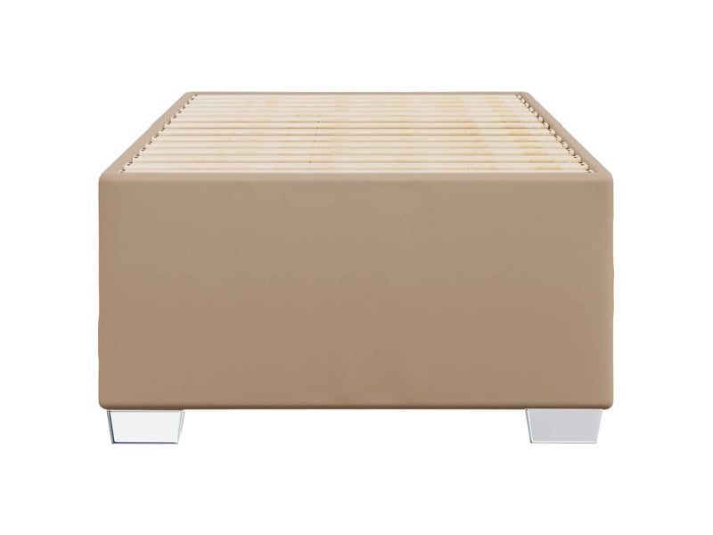  Lit simple- lit adulte -  cadre de lit sans matelas cappuccino 90x200 cm similicuir  - Conforama C