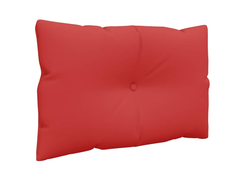  Lot de 2 coussins de palette, coussins de canapé rouge tissu cf59612  - Conforama D