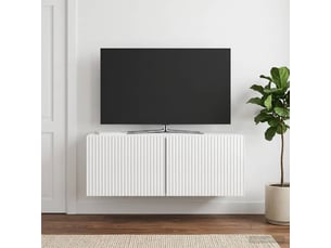 Meuble tv coloris blanc 78.5 cm <strong></strong>  <strong></strong>