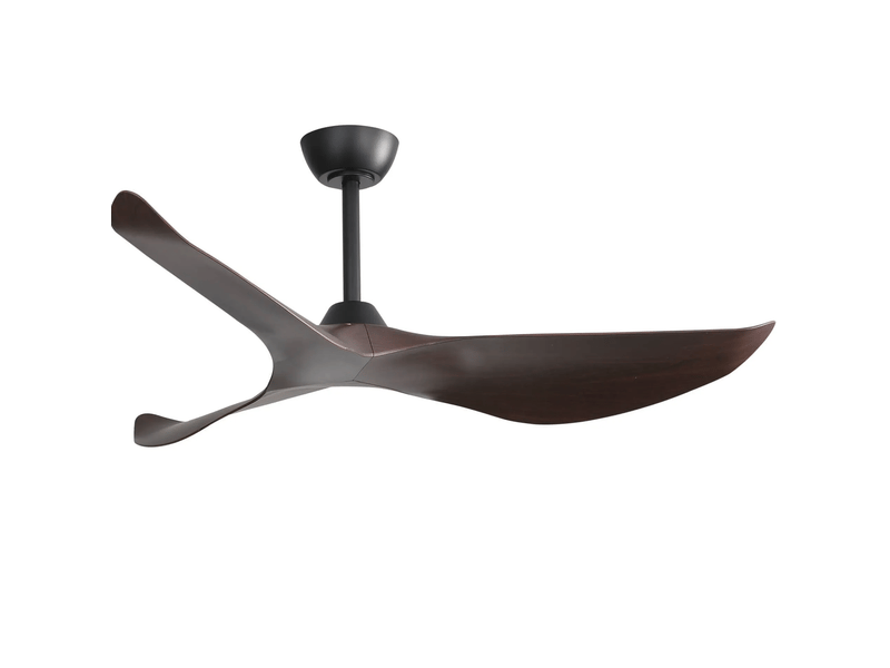Ventilateur de plafond réversible 96,5 cm sans éclairage, 6 vitesses homvra - Conforama A