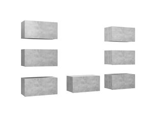 Meuble tv coloris gris 30.5 cm <strong></strong> <strong></strong>