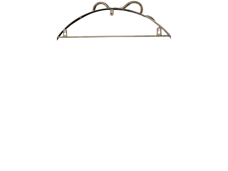  Miroir mural nœud en métal éloi 161cm doré  - Conforama C