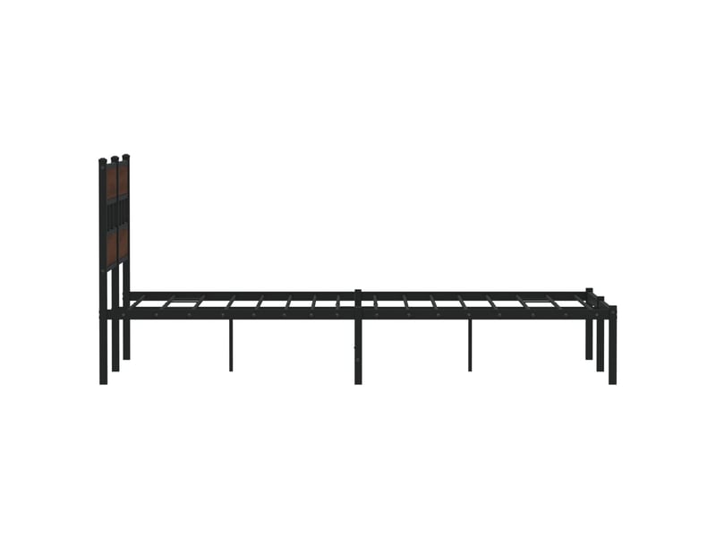  Lit double- lit adulte -  cadre de lit sans matelas avec tête de lit 120x190 cm  - Conforama D