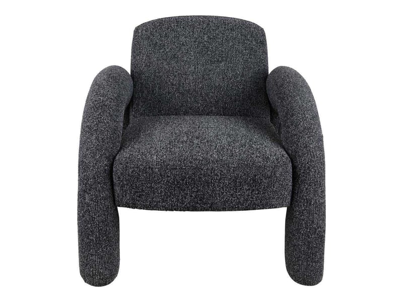  Fauteuil en polyester brazo noir  - Conforama D