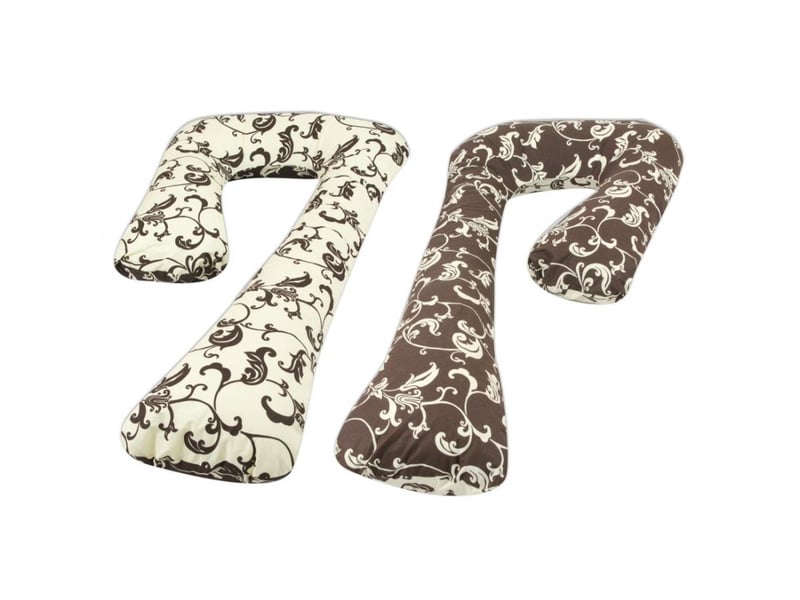  Coussin d'accouchement prepost natal dessin floral sombre - dessin floral clair 4200333.32 - Conforama A