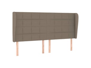 Tete de lit A poser largeur 163 cm   taupe