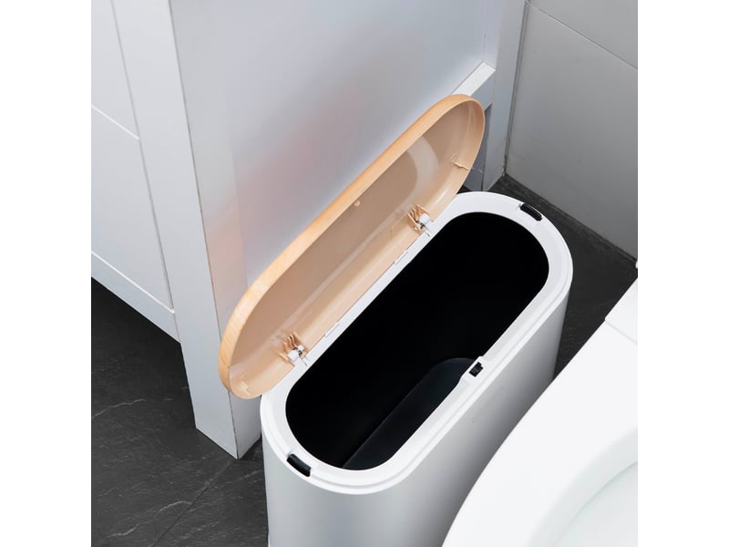 Kitchen move - poubelle de salle de bain push 10l  bat-tg3171 - aldo bat-tg3171 - Conforama C