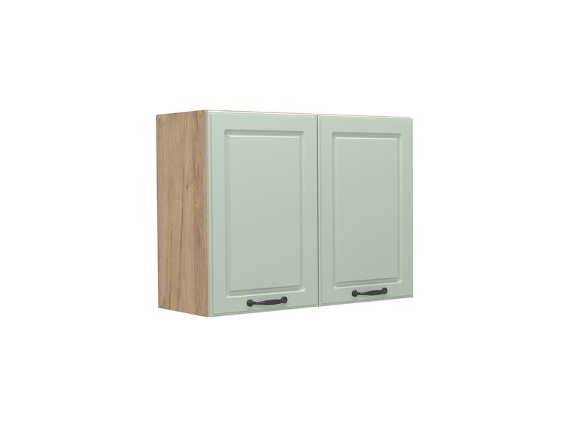  Vicco armoire en verre, mint campagnechêne doré, 80cm  - Conforama A
