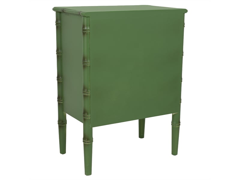  Console en bois vert 60x38x80 cm h  - Conforama D