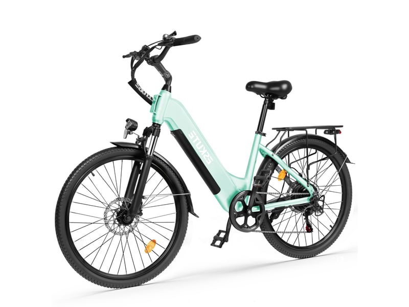  Eskute c202 vélo électrique 250w 48v17.5ah 26'' - vert  - Conforama A