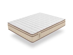 Matelas 135x180 cm MOONIA Ressorts + mémoire de forme soutien Ferme épaisseur 25 cm