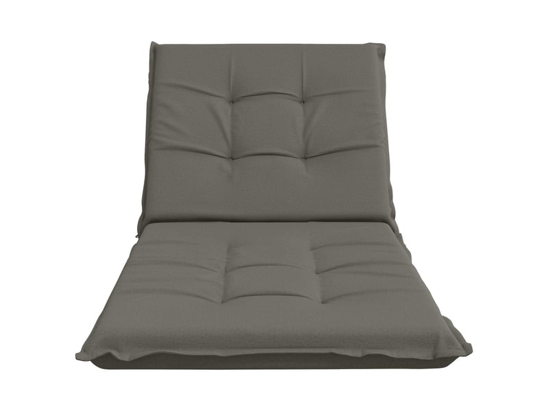  Coussin de transat, coussin pour bain de soleil gemert 100 % polyester gris 190 x 80 x 9 cm cf56151  - Conforama D