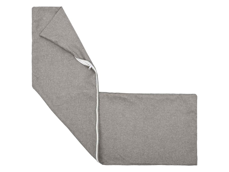  Coussin avec oreiller, coussin décoratifs heerlen gris nuage 40 x 145 cm tissu cf50966  - Conforama C