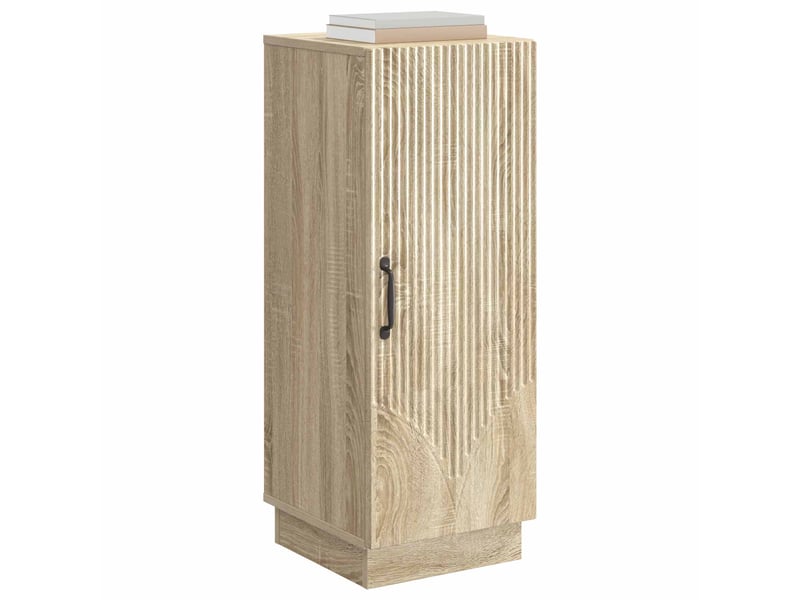  Buffet - bahut - meuble de rangement chêne sonoma 33 x 34,5 x 87 cm bois d'ingénierie  - Conforama C