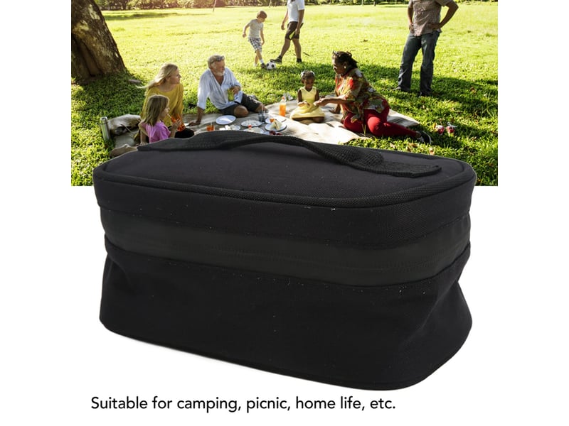 Sac à lunch isotherme portable pour pique-nique, sac fourre-tout isotherme pour le camping et les voya - Conforama E