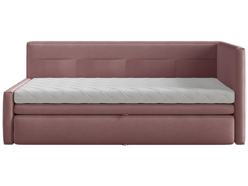  Selsey nesmi - lit rembourré - 90x200 cm - vieux rose Nesmi - Conforama A