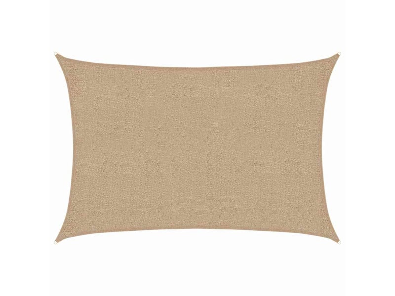  Voile d'ombrage - voile d'ombre - voile parasol 160 gm² taupe 2x3 m pehd  - Conforama A