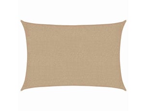 Voile d'ombrage - voile d'ombre - voile parasol 160 gm² taupe 2x3 m pehd