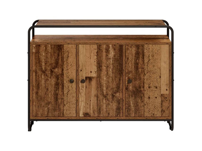  Buffet salon, buffet de rangement bois ancien 102x35x75 cm bois d'ingénierie shl68188  - Conforama D