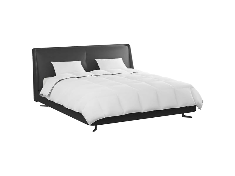  Duvet d'hiver avec oreiller 3 pièces - couette blanc plume de canard  - Conforama C